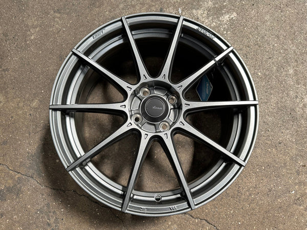 New 17X7 ET40 Advanti Storm S1 Rim (4 wheel) Matt Gunmetal 4X100