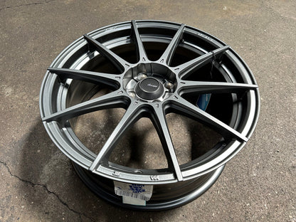 New 17X7 ET40 Advanti Storm S1 Rim (4 wheel) Matt Gunmetal 4X100