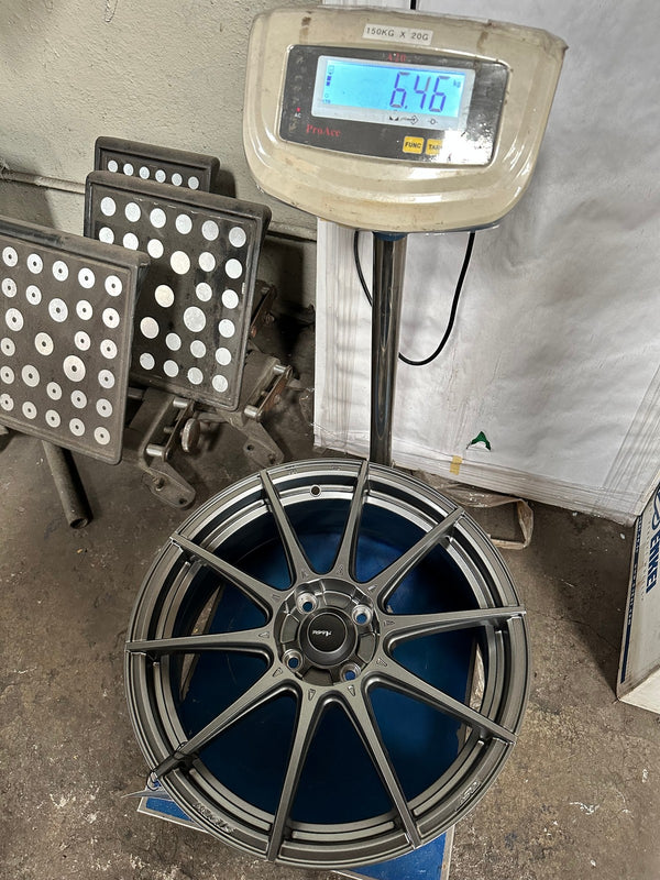 New 17X7 ET40 Advanti Storm S1 Rim (4 wheel) Matt Gunmetal 4X100