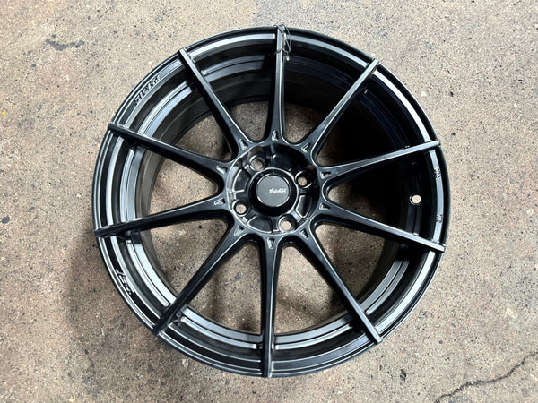 New 17X7 ET40 Advanti Storm S1 Rim (4 wheel) Matt Black 4X100