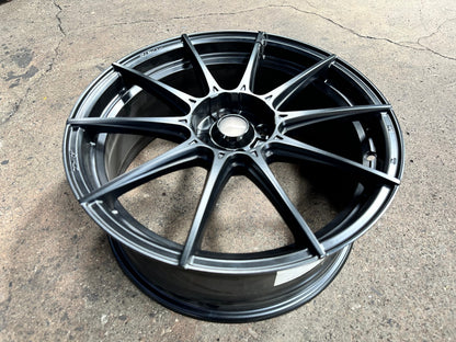 New 17X7 ET40 Advanti Storm S1 Rim (4 wheel) Matt Black 4X100