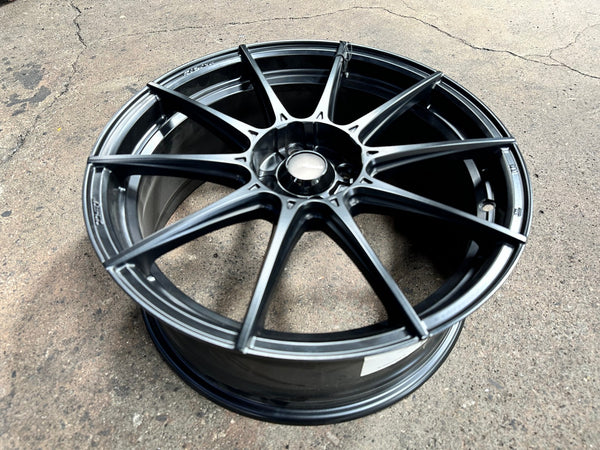 New 17X7 ET40 Advanti Storm S1 Rim (4 wheel) Matt Black 4X100