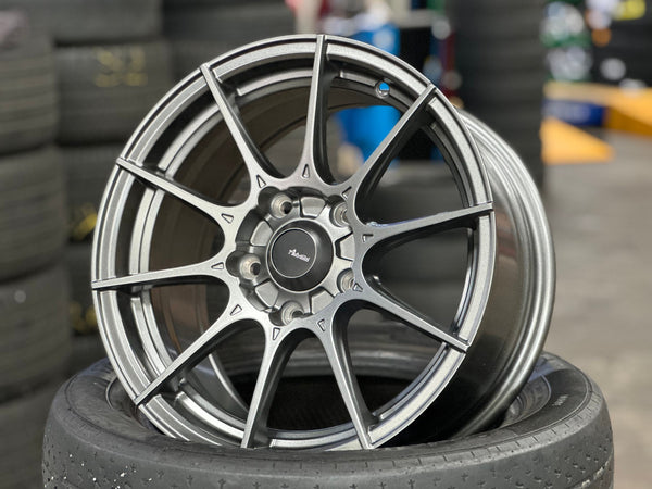 New 15X7.5 ET35 Advanti Storm S1 Rim (4 wheel) Matt Gunmetal 5X114.3