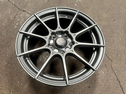 New 15X7.5 ET35 Advanti Storm S1 Rim (4 wheel) Matt Gunmetal 5X114.3