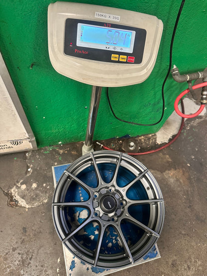 New 15X7.5 ET35 Advanti Storm S1 Rim (4 wheel) Matt Gunmetal 5X114.3