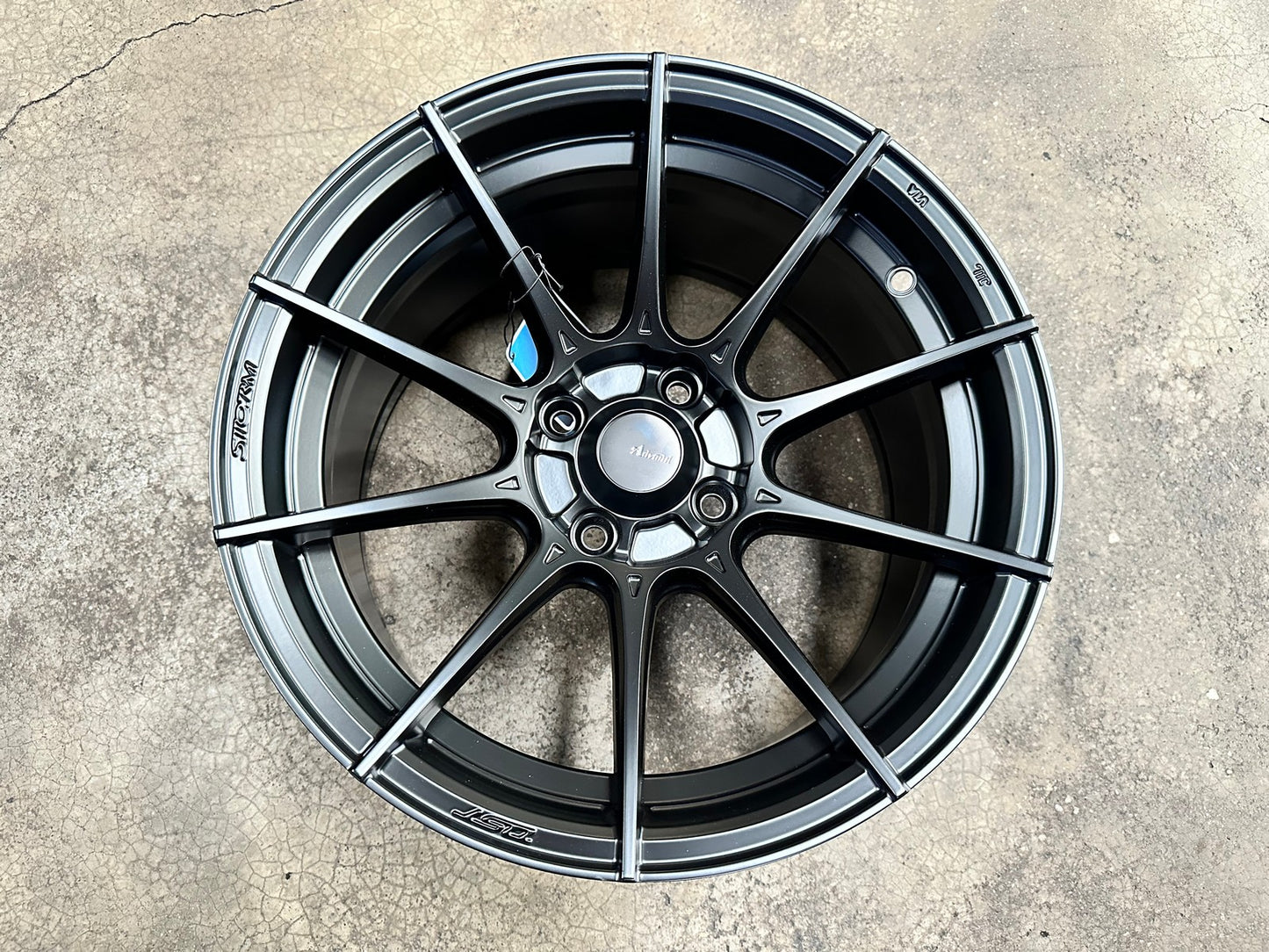 New 15X8 ET25 Advanti Storm S1 Rim (4 wheel) Matt Black 4X100