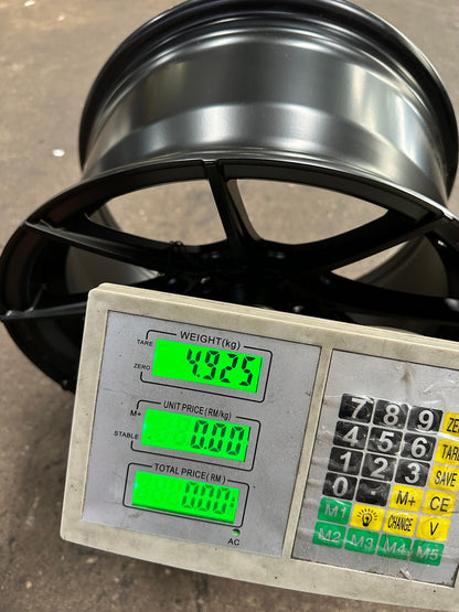 New 15X8 ET25 Advanti Storm S1 Rim (4 wheel) Matt Black 4X100