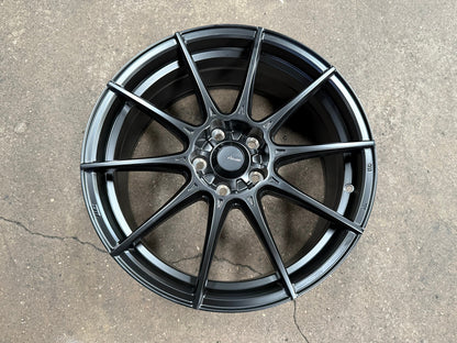 New 18X8 ET45 Advanti Storm S1 Rim (4 wheel) Matt Black 5X112