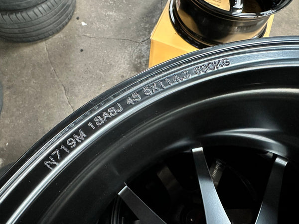 New 18X8 ET45 Advanti Storm S1 Rim (4 wheel) Matt Black 5X114.3