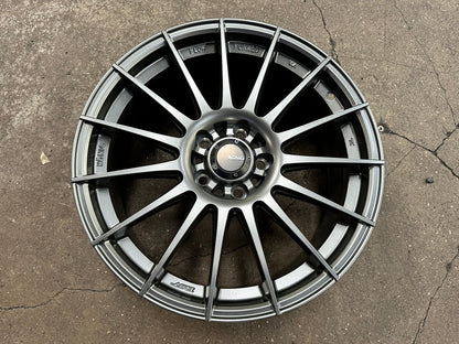 New 18X8 ET45 Konig Rennform Rim (4 wheel) Matt Gunmetal 5X112