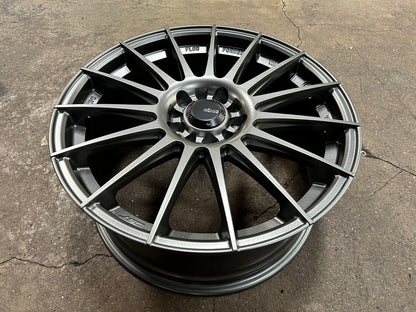 New 18X8 ET45 Konig Rennform Rim (4 wheel) Matt Gunmetal 5X112
