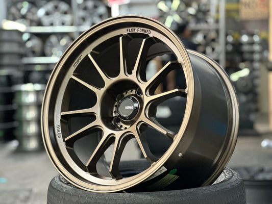 New 18X10.5 ET25 Konig Hypergram Rim (4 wheel) Matt Bronze 5X114.3