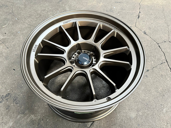 New 18X10.5 ET25 Konig Hypergram Rim (4 wheel) Matt Bronze 5X114.3