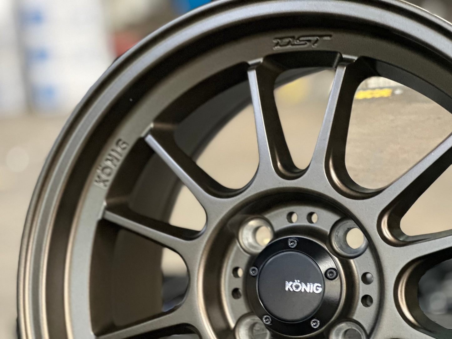 New 15X7.5 ET35 Konig Hypergram Rim (4 wheel) Bronze 4X100