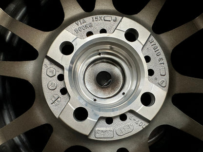 New 15X7.5 ET35 Konig Hypergram Rim (4 wheel) Bronze 4X100