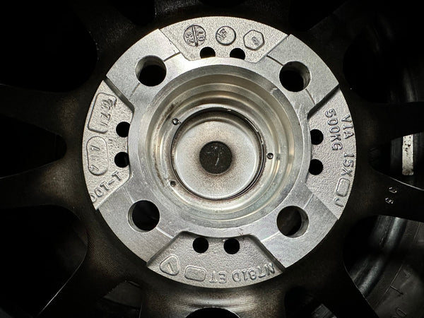 New 15X7.5 ET35 Konig Hypergram Rim (4 wheel) Gloss Gunmetal 4X100