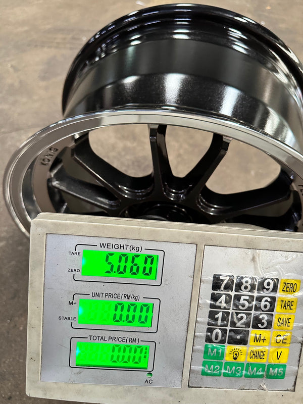 New 15X7.5 ET35 Konig Hypergram Rim (4 wheel) Gloss Gunmetal 4X100