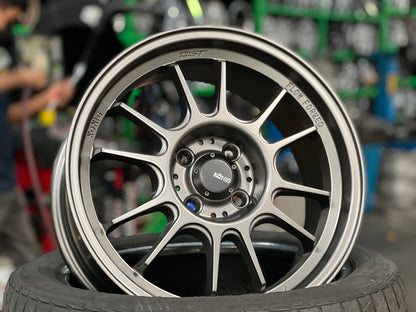 New 16X7.5 ET38 Konig Hypergram Rim (4 wheel) Matt Bronze 4X100