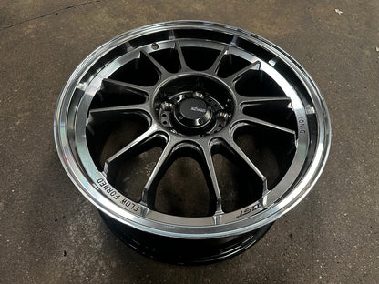 New 17X8 ET45 Konig Hypergram Rim (4 wheel) Gloss Gunmetal 5X114.3