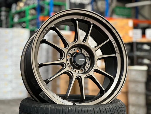 NEW 18X8.5 ET38 Konig Hypergram Rim (4 wheel) Matt Bronze 5X100