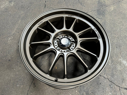 New 18X8.5 ET38 Konig Hypergram Rim (4 wheel) Matt Bronze 5X100