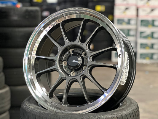 New 18X8.5 ET43 Konig Hypergram Rim (4 wheel) Gloss Gunmetal 5X112