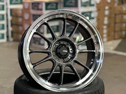 New 18X8.5 ET43 Konig Hypergram Rim (4 wheel) Gloss Gunmetal 5X112