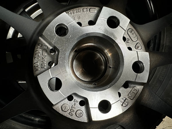 New 18X8.5 ET43 Konig Hypergram Rim (4 wheel) Gloss Gunmetal 5X112