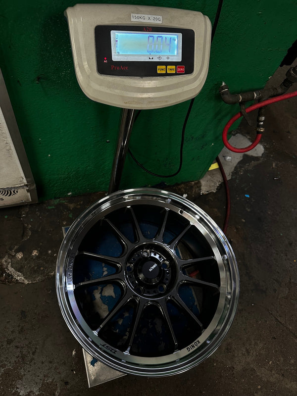 New 18X8.5 ET43 Konig Hypergram Rim (4 wheel) Gloss Gunmetal 5X112