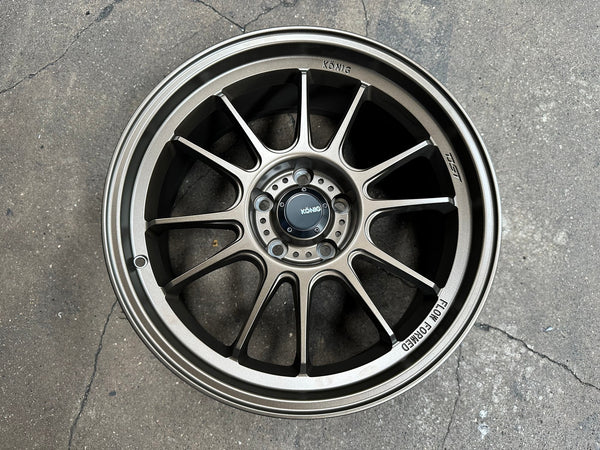 New 18X8.5 ET35 Konig Hypergram Rim (4 wheel) Matt Bronze 5X114.3
