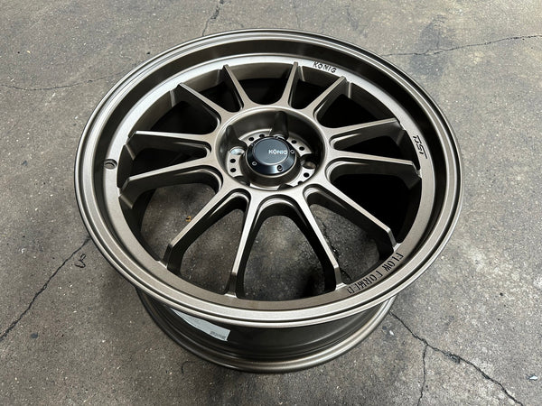 New 18X8.5 ET35 Konig Hypergram Rim (4 wheel) Matt Bronze 5X114.3