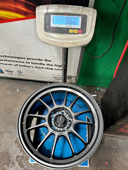 New 18X9.5 ET35 Konig Hypergram Rim (4 wheel) Matt Gunmetal 5X120