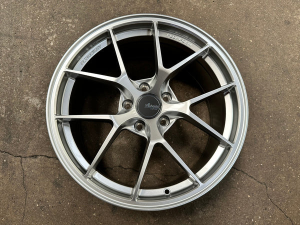 New 18X8.5 ET42 Advanti Astra Rim (4 wheel) Gloss Silver 5X114.3