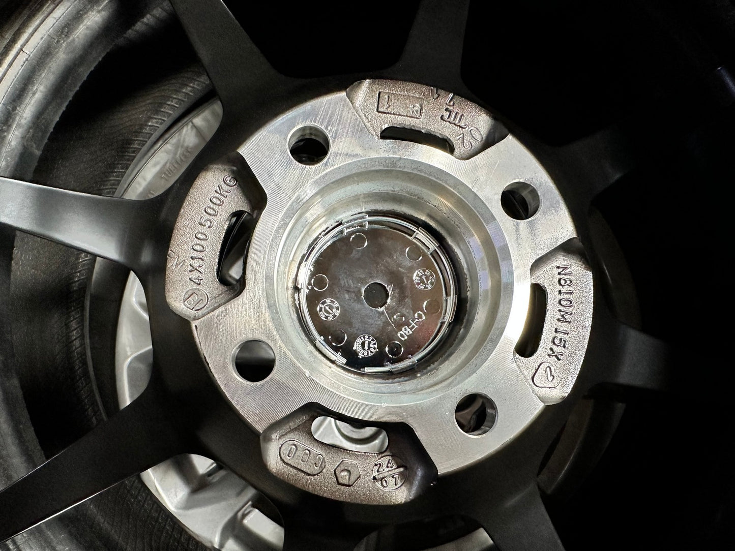 New 15X6.5 ET42 Advanti Blizzard Rim (4 wheel) Gloss Black 4X100