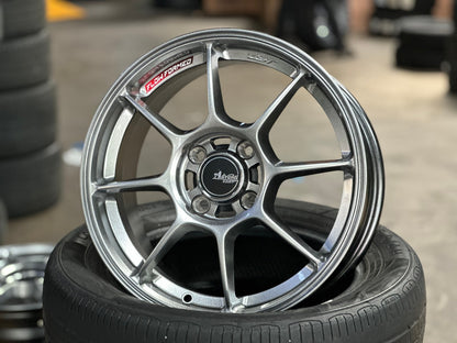 New 15X6.5 ET42 Advanti Blizzard Rim (4 wheel) Gloss Gunmetal 4X100