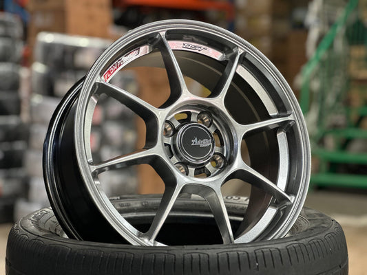 New 15X6.5 ET42 Advanti Blizzard Rim (4 wheel) Gloss Gunmetal 4X100