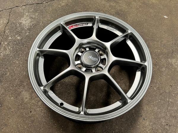 New 15X6.5 ET42 Advanti Blizzard Rim (4 wheel) Gloss Gunmetal 4X100