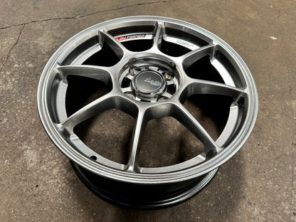New 15X6.5 ET42 Advanti Blizzard Rim (4 wheel) Gloss Gunmetal 4X100