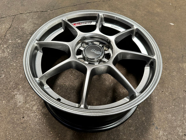 New 15X6.5 ET42 Advanti Blizzard Rim (4 wheel) Gloss Gunmetal 4X100