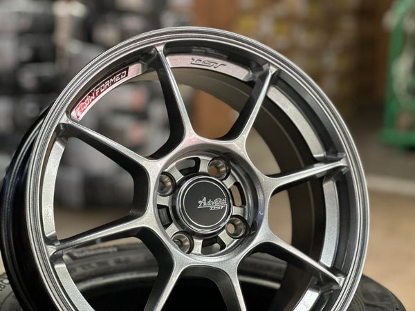 New 15X6.5 ET42 Advanti Blizzard Rim (4 wheel) Gloss Gunmetal 4X100