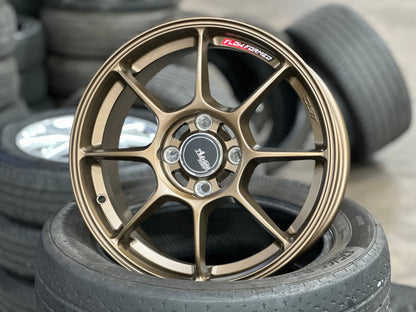 New 15X6.5 ET42 Advanti Blizzard Rim (4 wheel) Matt Bronze 4X100