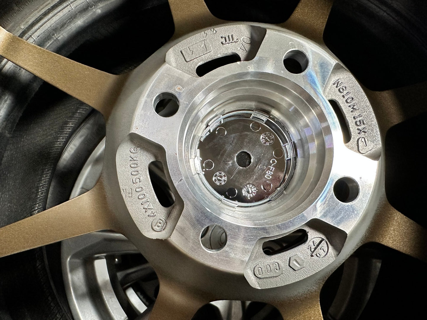 New 15X6.5 ET42 Advanti Blizzard Rim (4 wheel) Matt Bronze 4X100