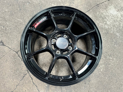 New 15X7 ET35 Advanti Blizzard Rim (4 wheel) Gloss Black 4X100
