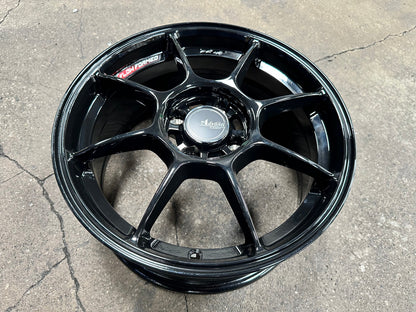 New 15X7 ET35 Advanti Blizzard Rim (4 wheel) Gloss Black 4X100