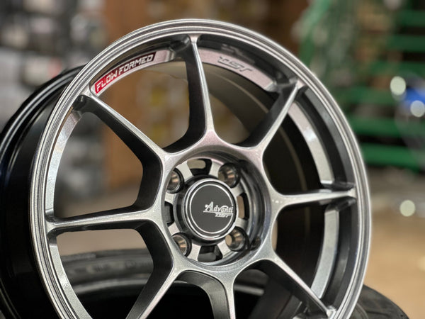 New 15X7 ET35 Advanti Blizzard Rim (4 wheel) Gloss Gunmetal 4X100