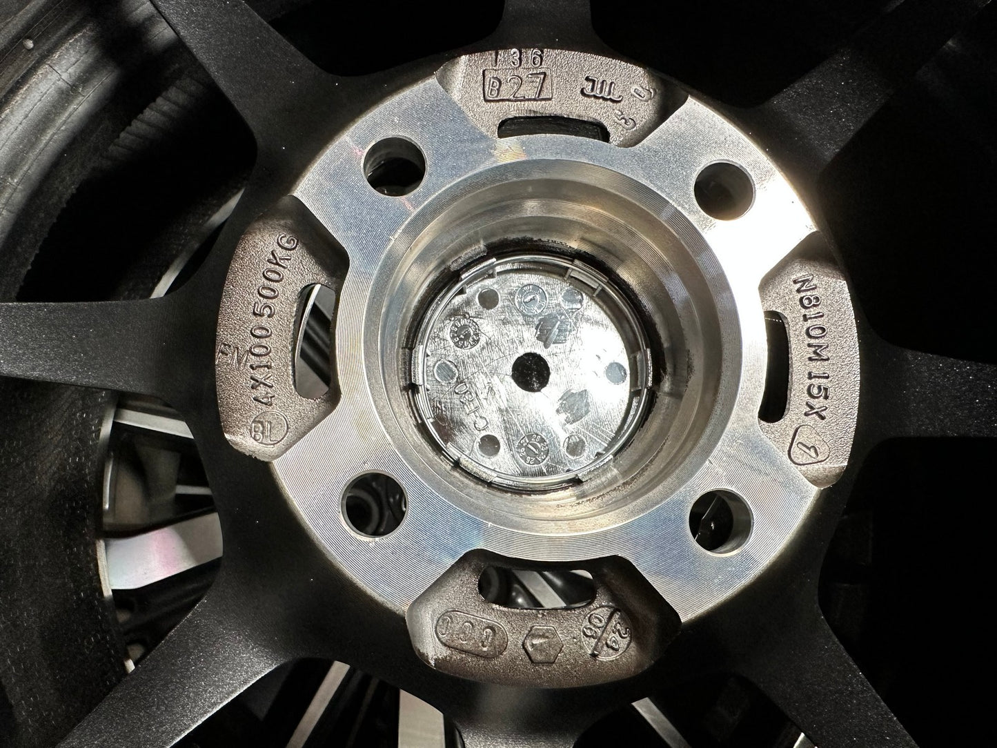 New 15X7 ET35 Advanti Blizzard Rim (4 wheel) Gloss Gunmetal 4X100