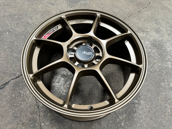 New 15X7 ET35 Advanti Blizzard Rim (4 wheel) Matt Bronze 4X100