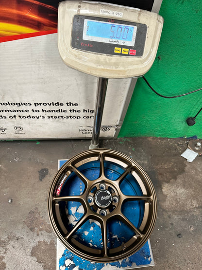 New 15X7 ET35 Advanti Blizzard Rim (4 wheel) Matt Bronze 4X100
