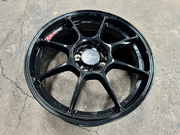 New 16X7 ET40 Advanti Blizzard Rim (4 wheel) Gloss Black 4X100
