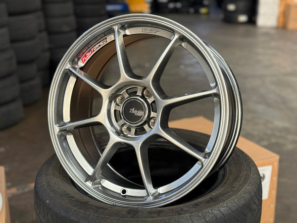 New 16X7 ET40 Advanti Blizzard Rim (4 wheel) Gloss Gunmetal 4X100